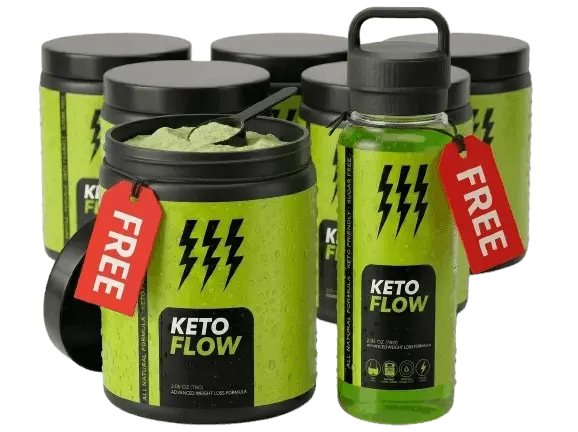KetoFlow drinkable keto supplement jars official website